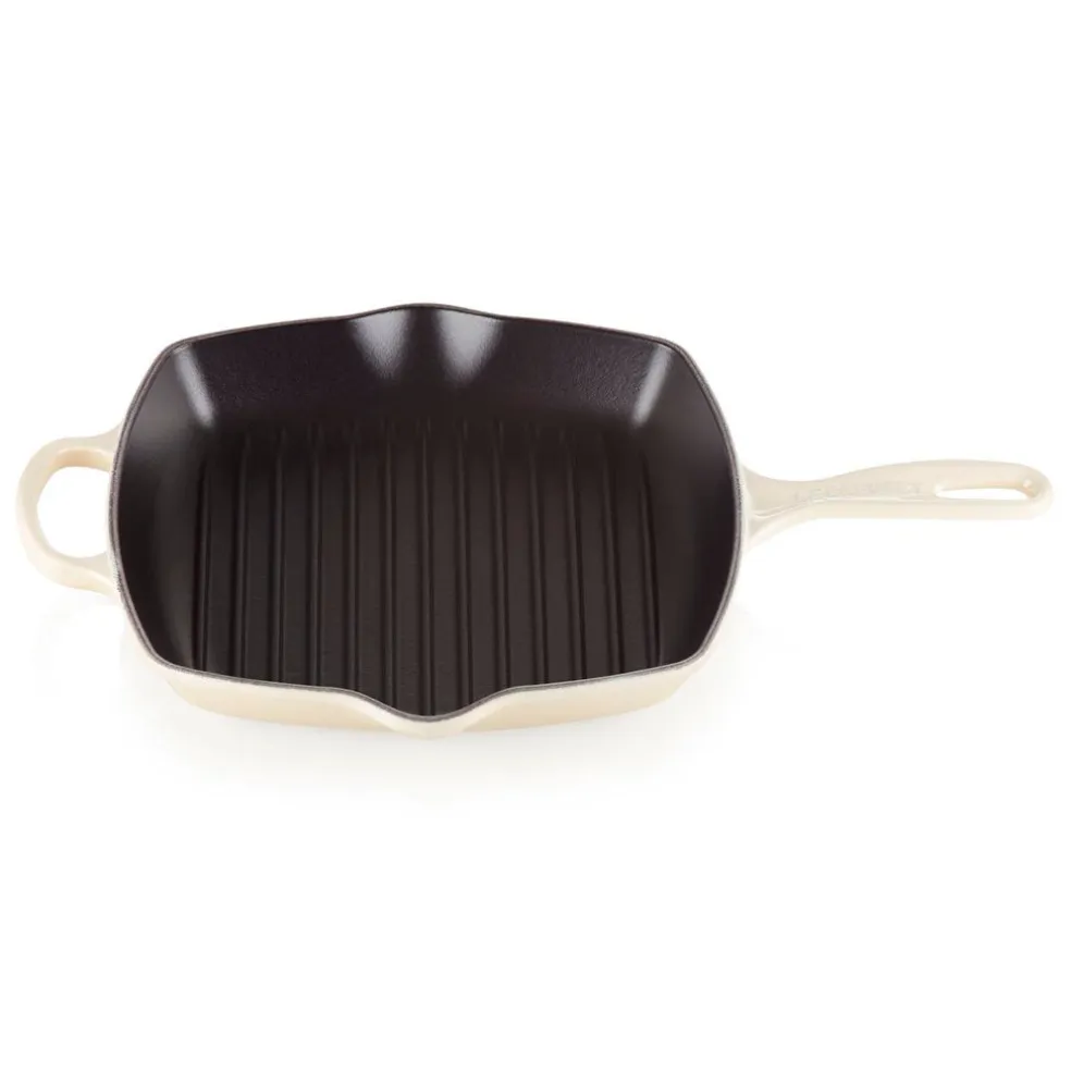 Sartén skillet grill cuadrada Le Creuset