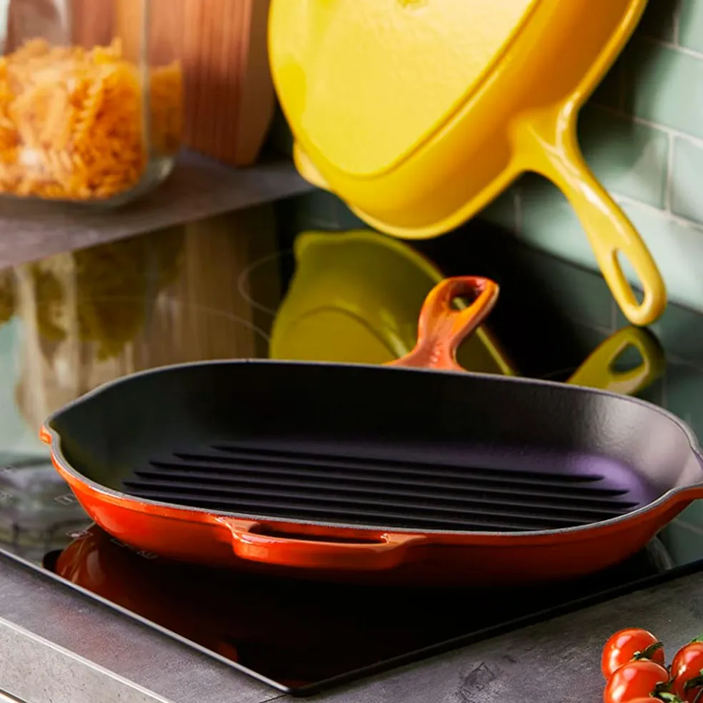 Sartén skillet grill oval Le Creuset
