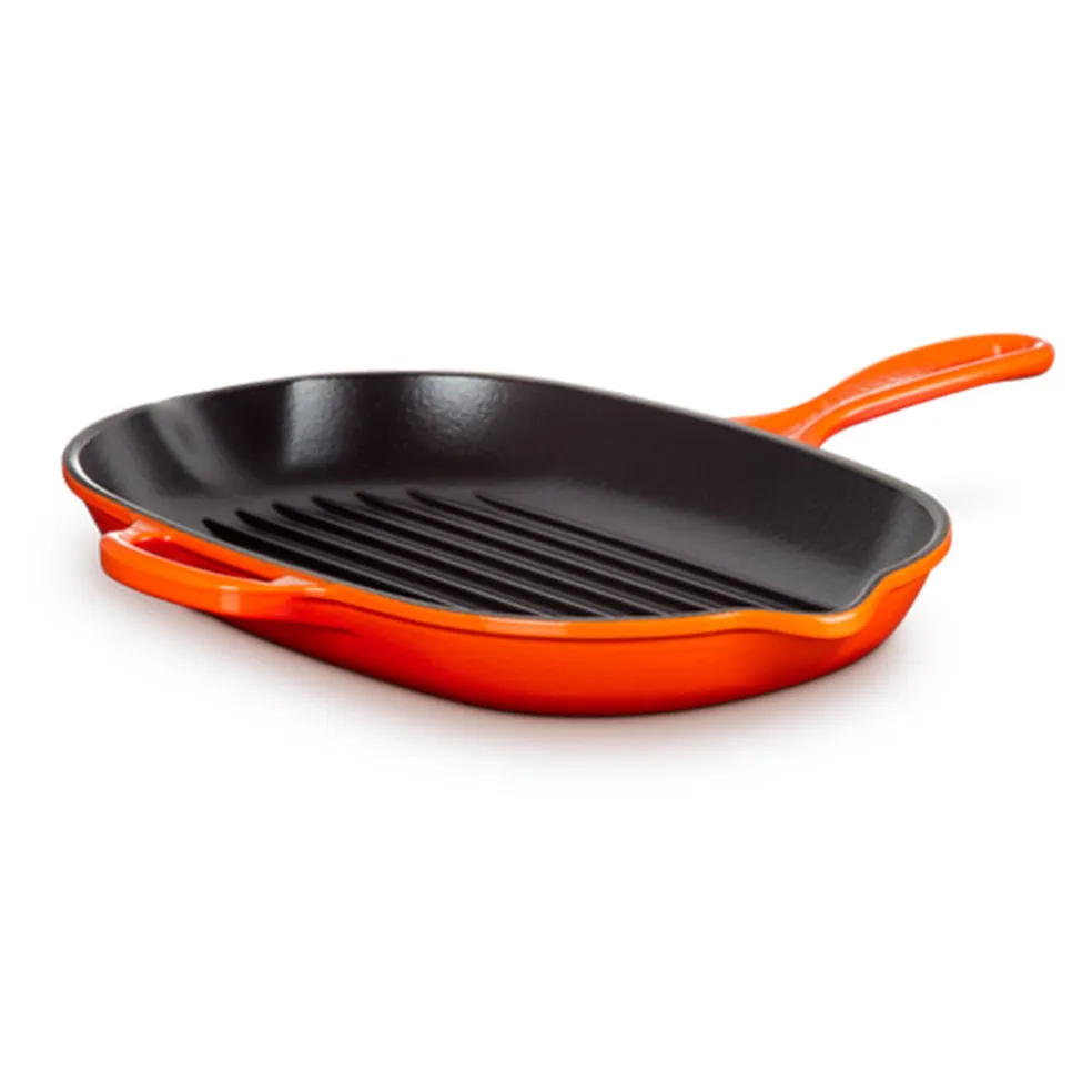 Sartén skillet grill oval Le Creuset