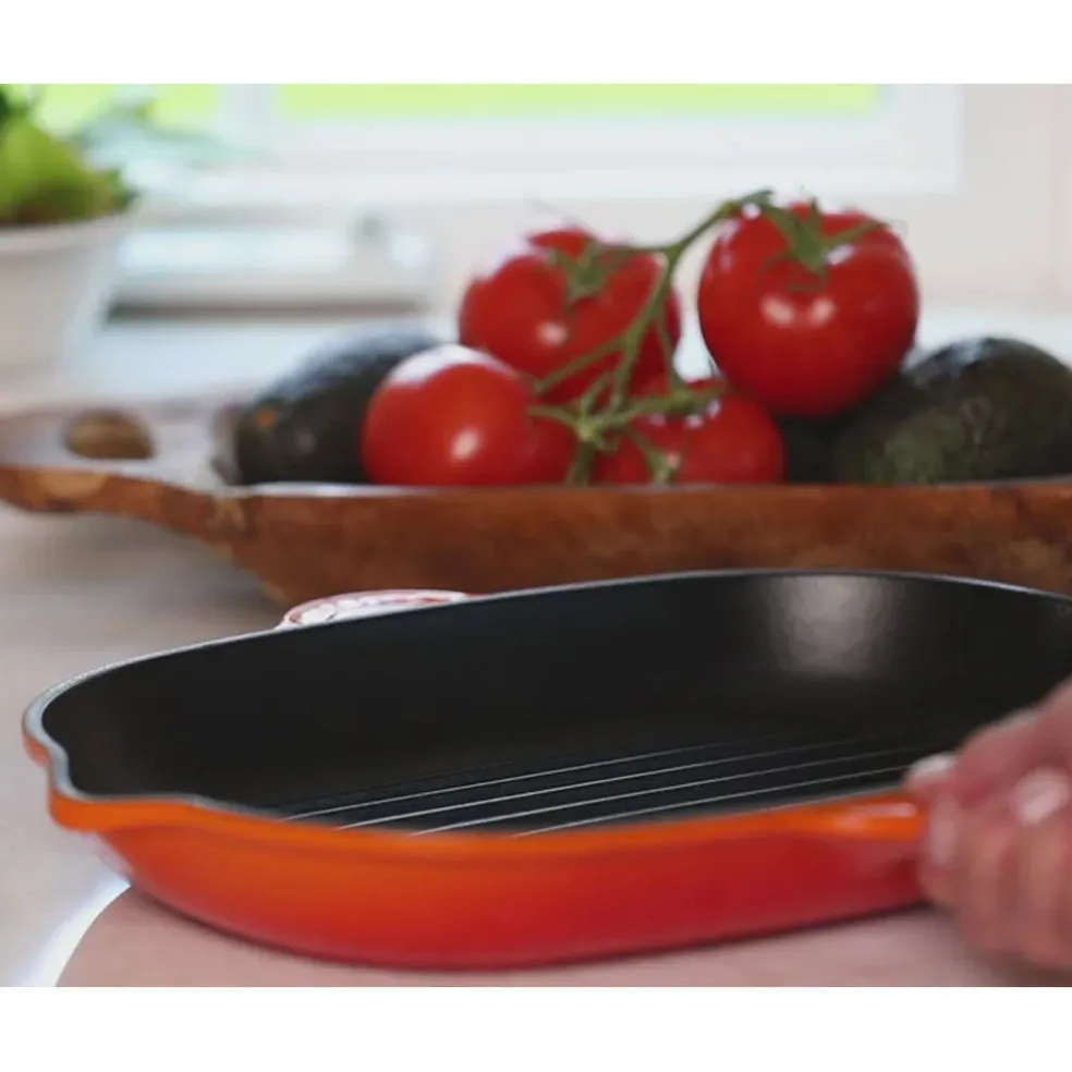 Sartén skillet grill oval Le Creuset