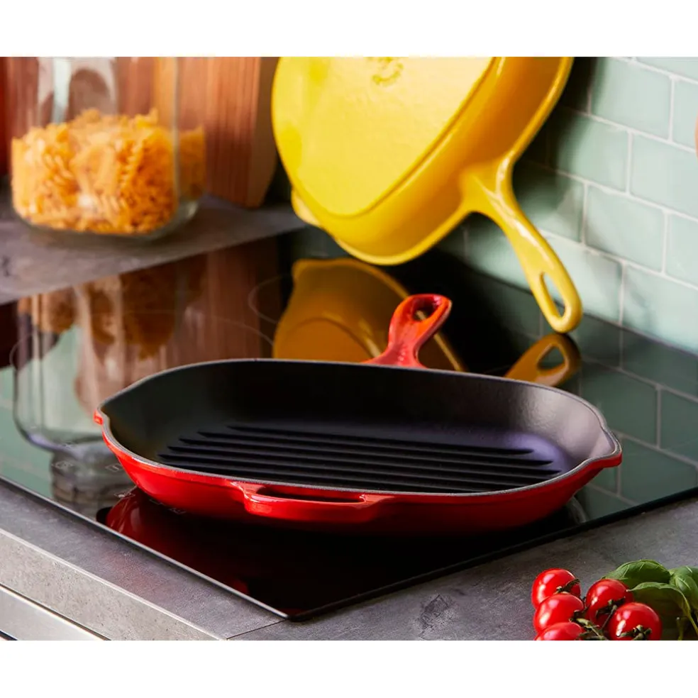 Sartén skillet grill oval Le Creuset