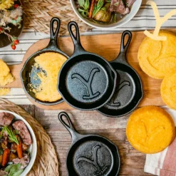 Sartén skillet mini de hierro fundido 12 cm Yellowstone Lodge