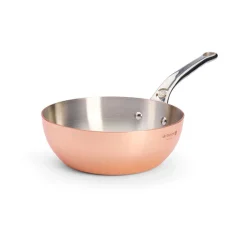 Sauté bombeada de cobre Prima Matera De Buyer (inducción)