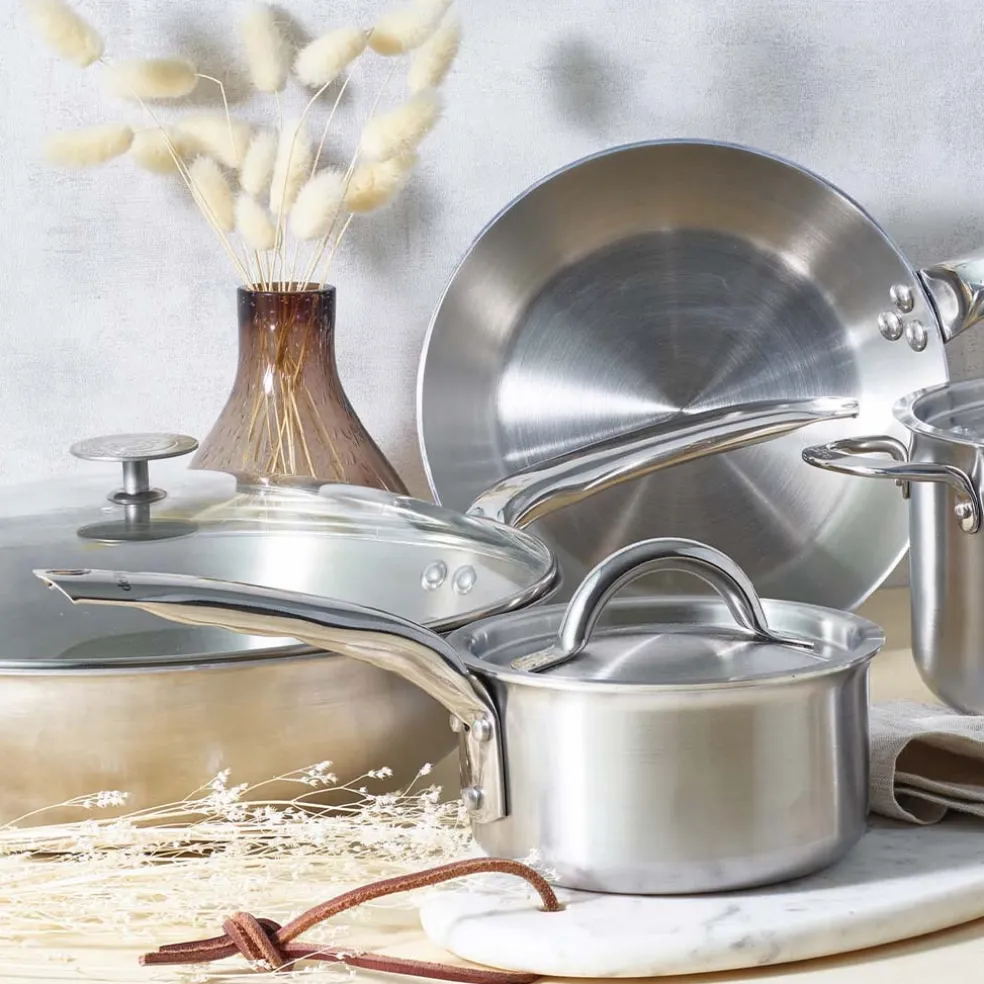 Sauté bombeada tipo wok Alchimy De Buyer