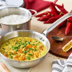 Sauté bombeada tipo wok Alchimy De Buyer