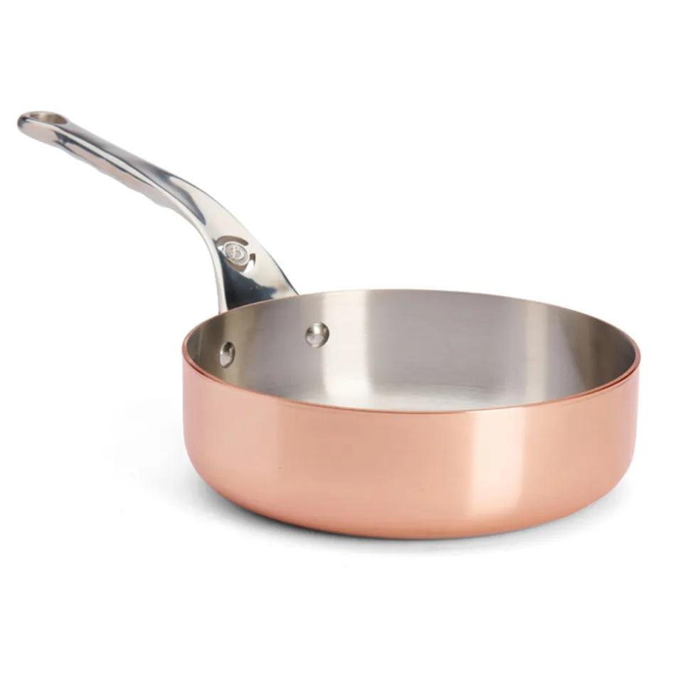 Sauté de cobre Inocuivre con mango de inox De Buyer