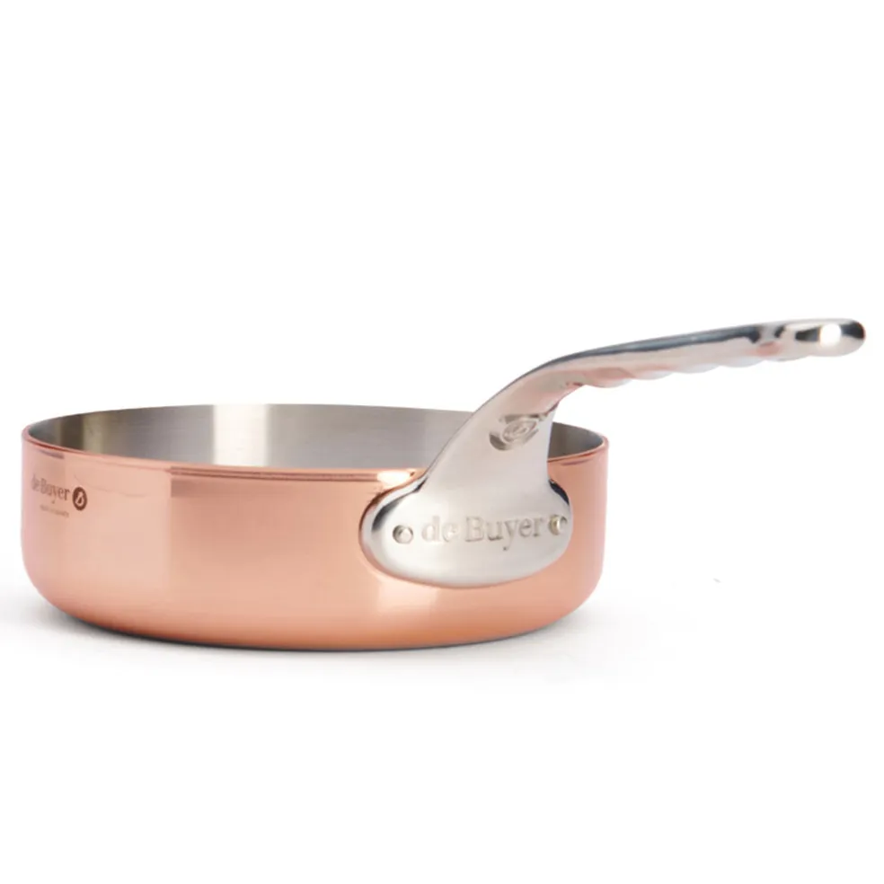 Sauté de cobre Inocuivre con mango de inox De Buyer