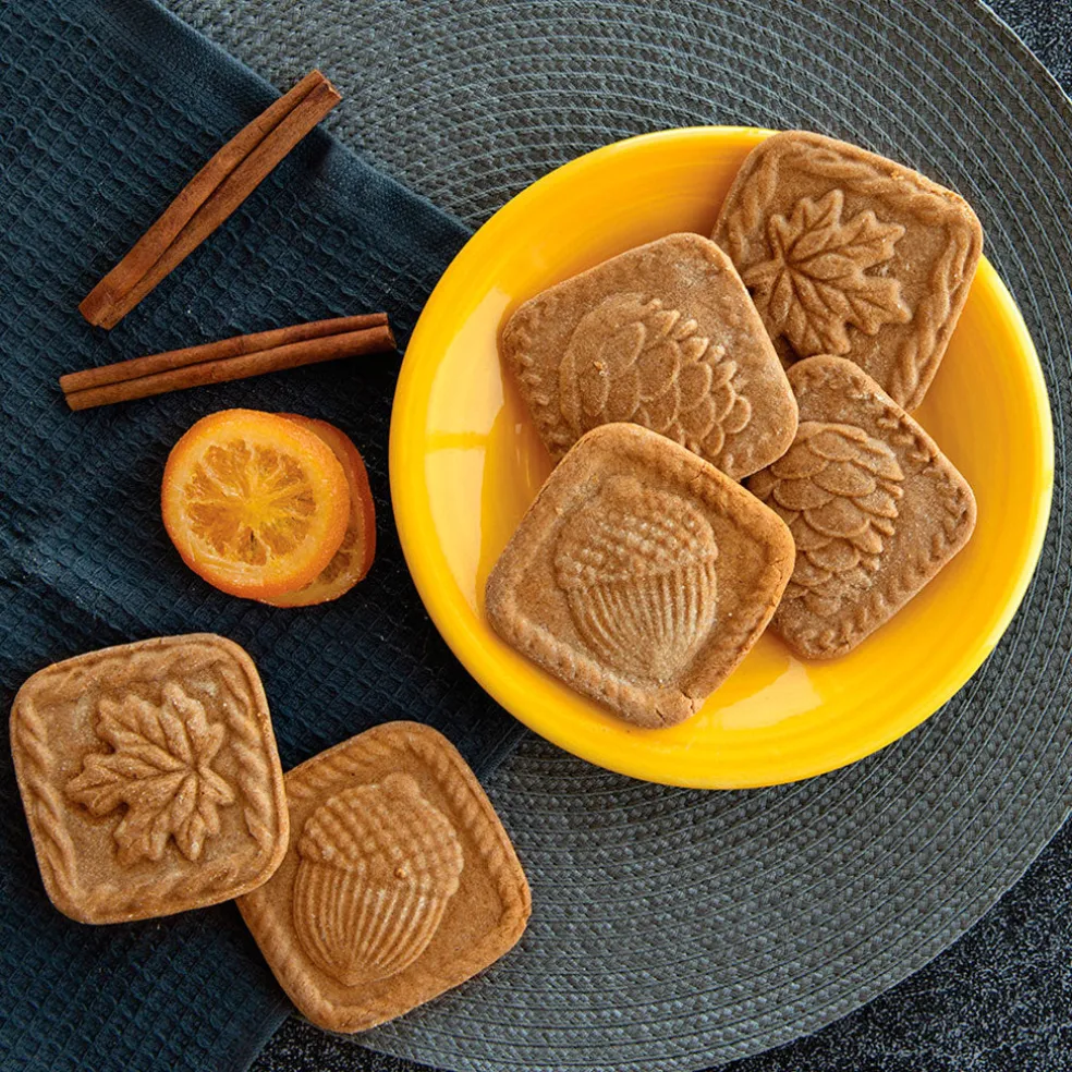 Sello para galletas bosque otoñal Nordic Ware