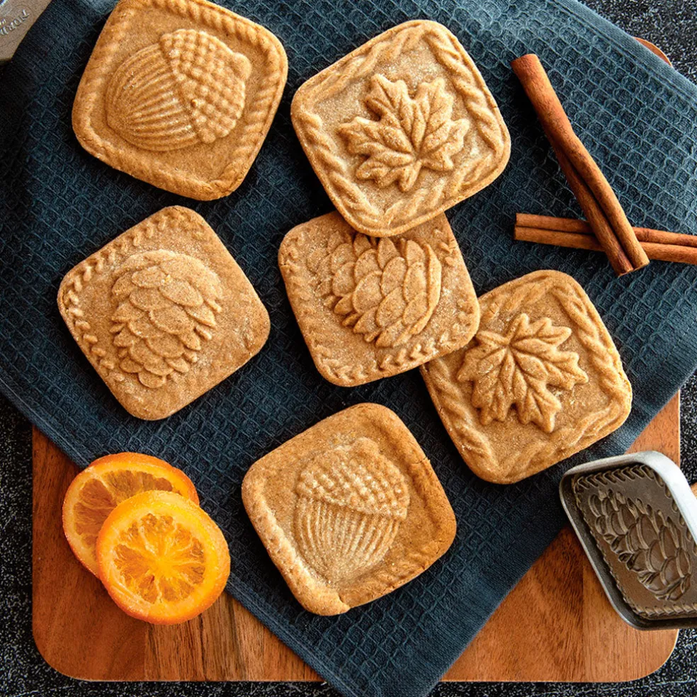 Sello para galletas bosque otoñal Nordic Ware
