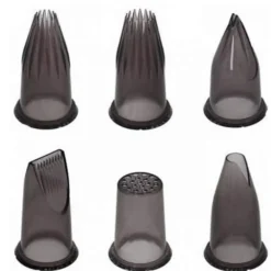 Set 6 boquillas para manga pastelera De Buyer
