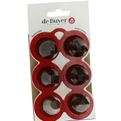 Set 6 boquillas para manga pastelera De Buyer