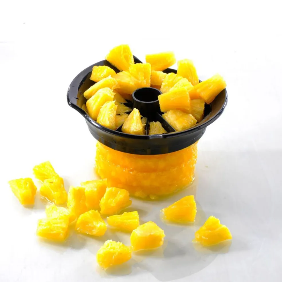 Set cortador de piña con recipiente de conservación Profesional Plus Gefu