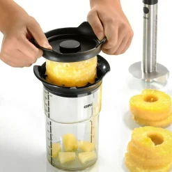 Set cortador de piña con recipiente de conservación Profesional Plus Gefu