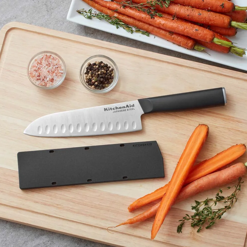Set 2 cuchillos santoku KitchenAid