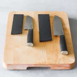 Set 2 cuchillos santoku KitchenAid