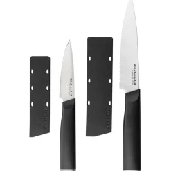 Set 2 cuchillos santoku KitchenAid