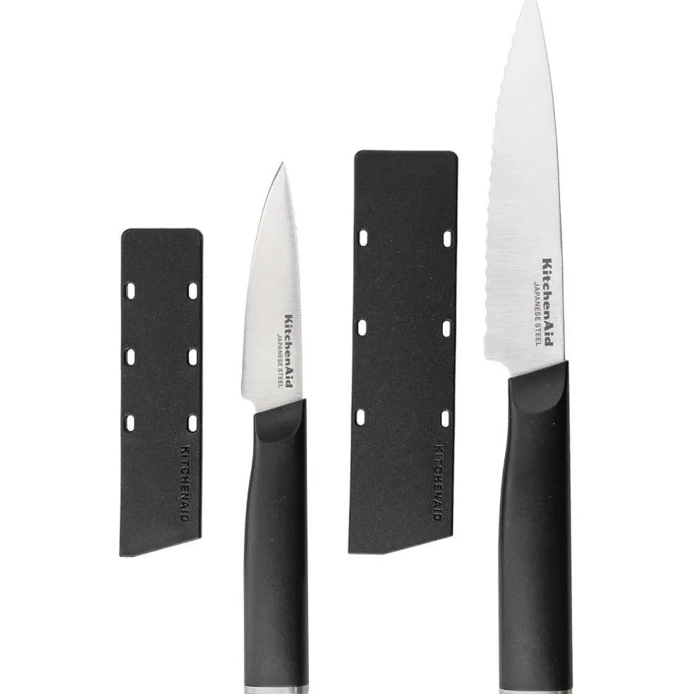 Set 2 cuchillos santoku KitchenAid