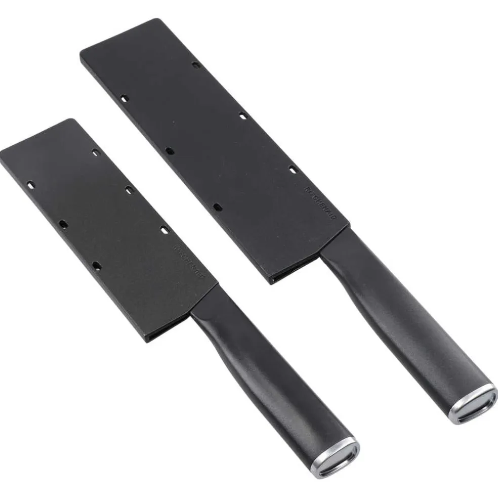 Set 2 cuchillos santoku KitchenAid