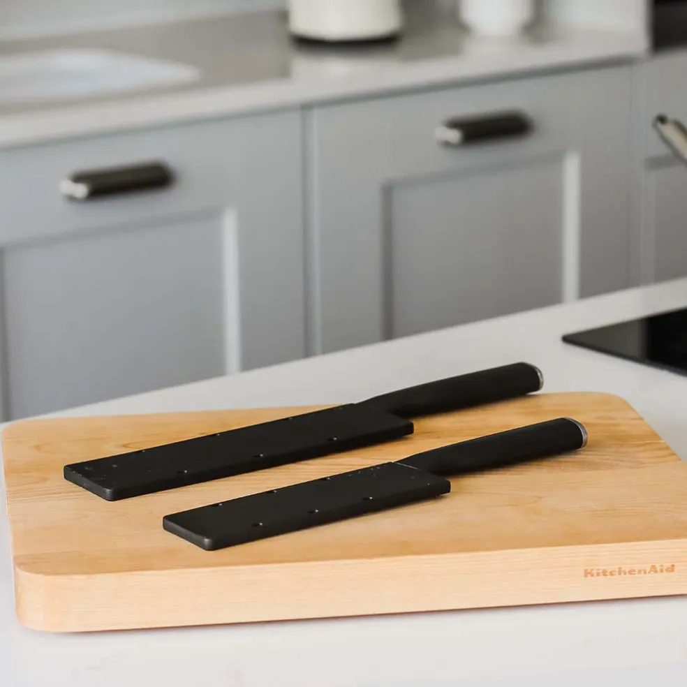 Set 2 cuchillos santoku KitchenAid