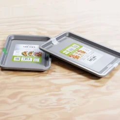 Set de 2 bandejas rectangulares para horno y freidora de aire Wham® Cook