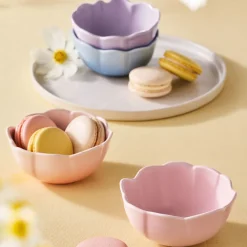Set de 4 boles cerámicos Pétalo Le Creuset