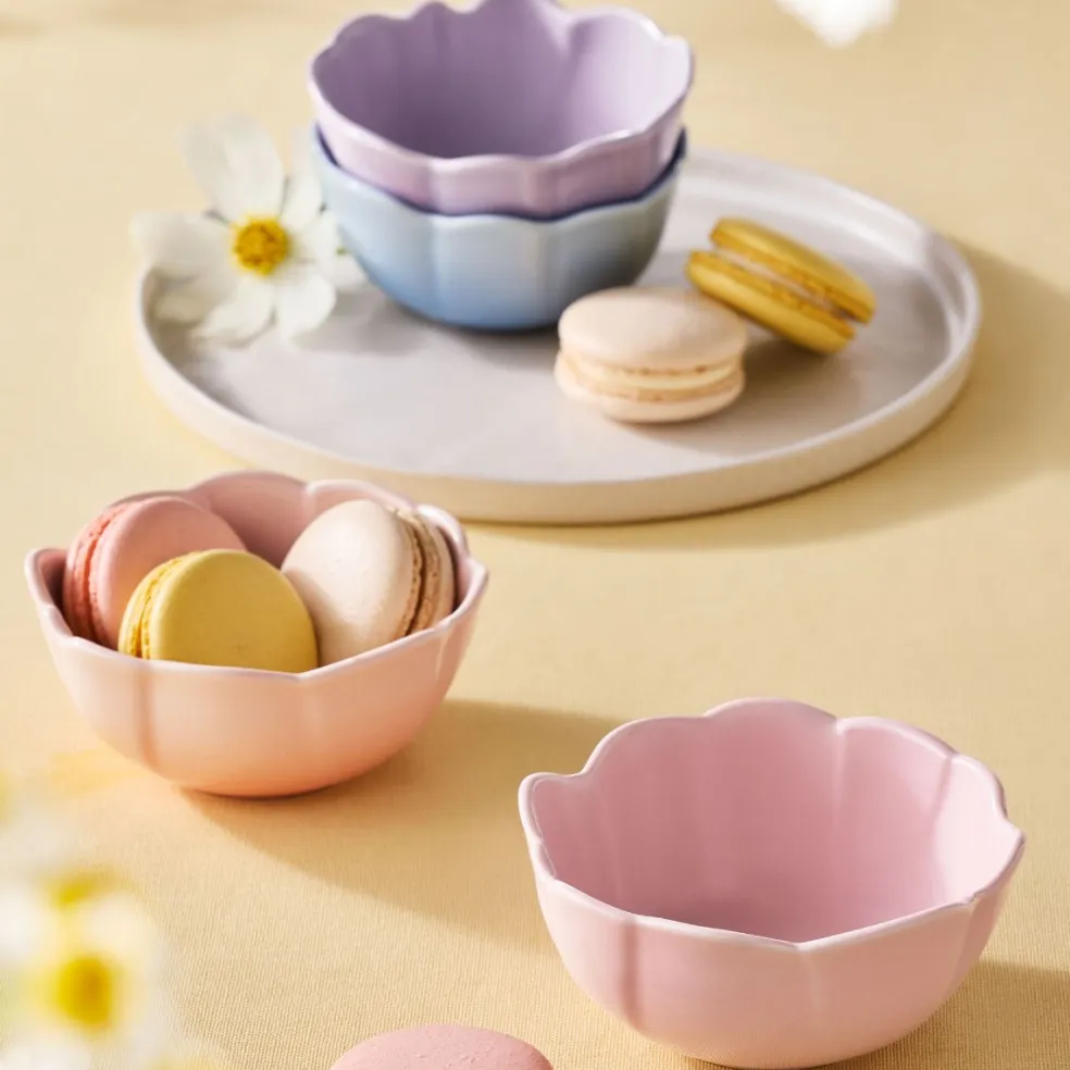 Set de 4 boles cerámicos Pétalo Le Creuset