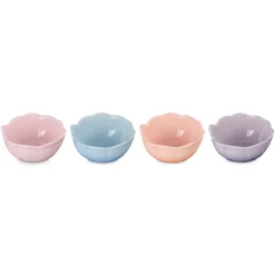 Set de 4 boles cerámicos Pétalo Le Creuset