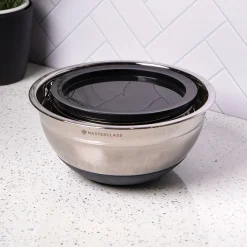 Set de boles y colador inox Masterclass de KitchenCraft