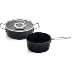 Set de cacerola con tapa y cazo Adamant® Fissler