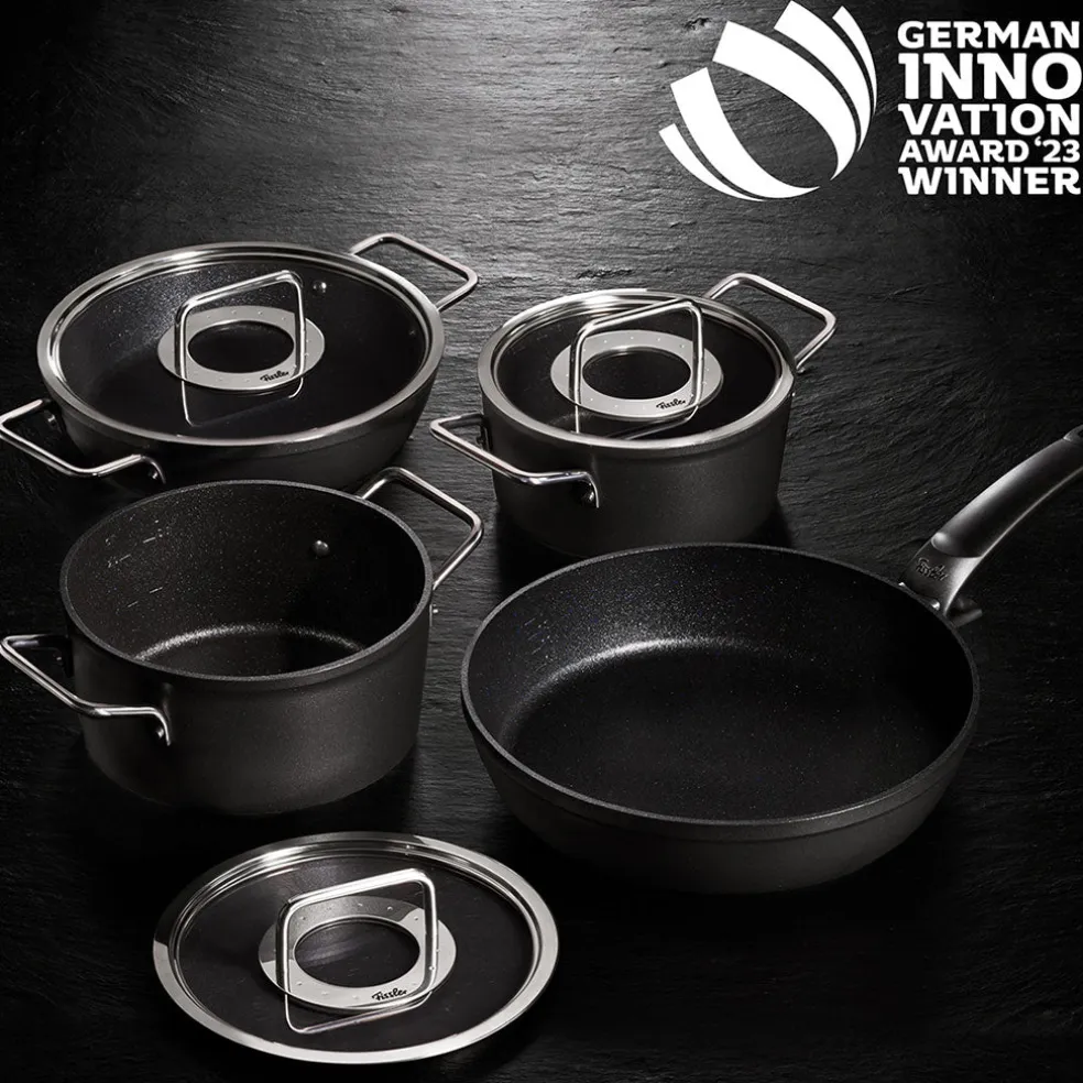 Set de cacerola con tapa y cazo Adamant® Fissler