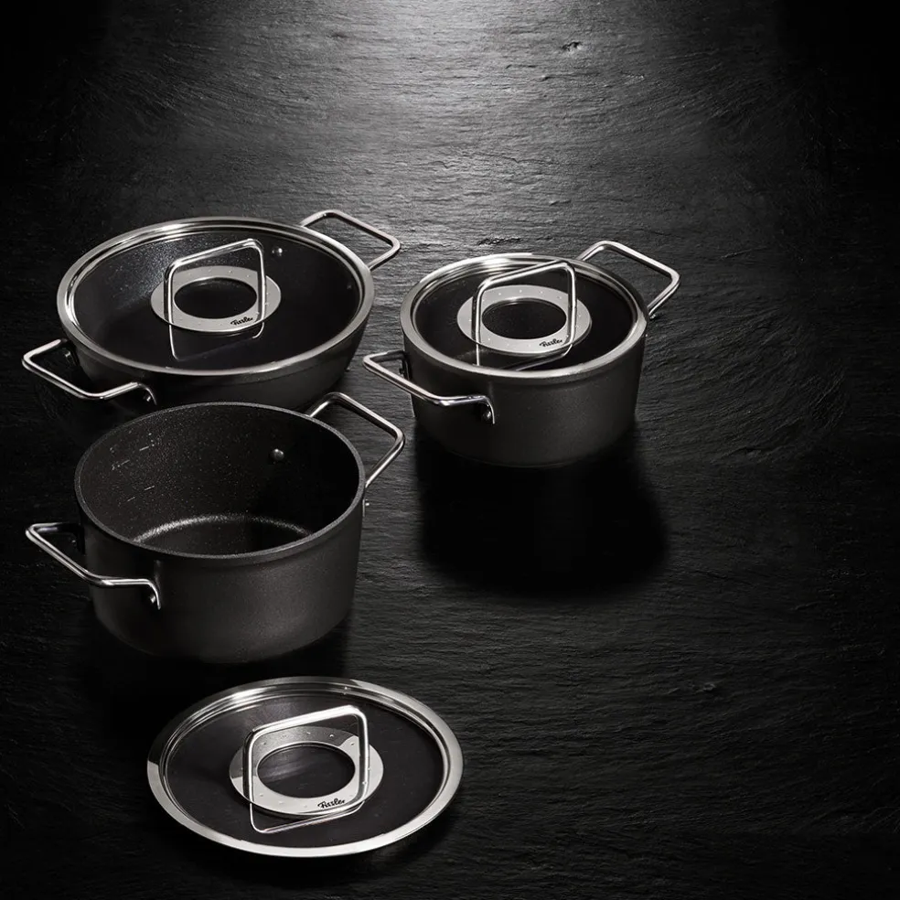 Set de cacerola con tapa y cazo Adamant® Fissler