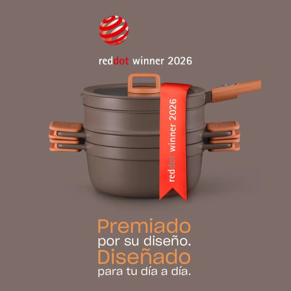 Set de cocina 5 piezas antiadherentes Compac Pro Bra