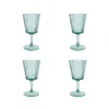 Set de 4 copas de vino Glass Laura Ashley