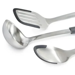 Set de cuchara para servir, cucharón y espátula ranurada de cocina Berghoff
