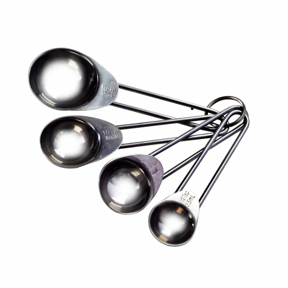 Set de 4 cucharas medidoras inox Mason Cash
