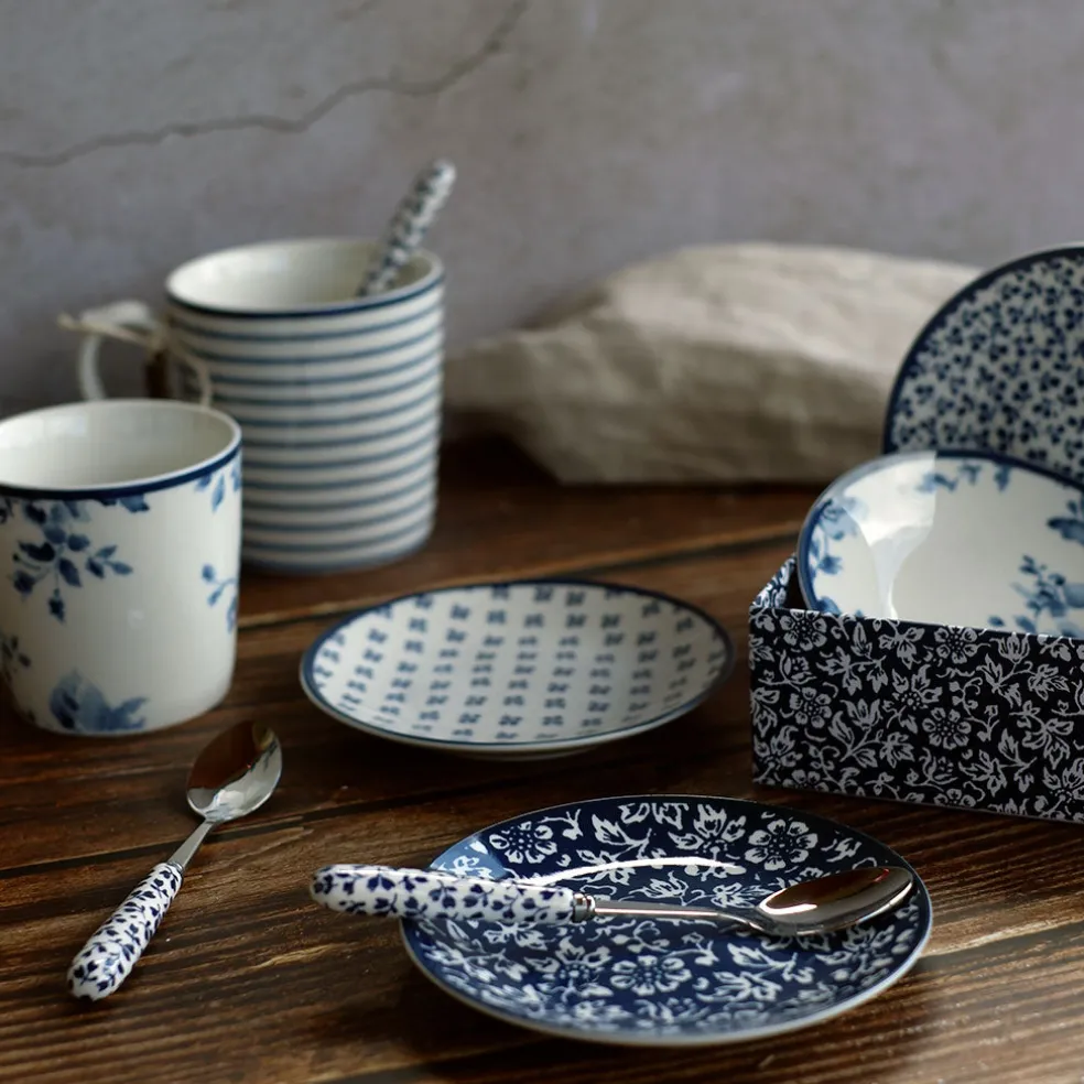 Set de 4 cucharillas Floris Laura Ashley