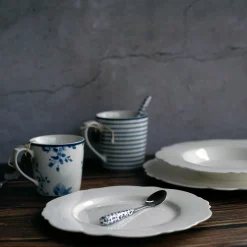 Set de 4 cucharillas Floris Laura Ashley
