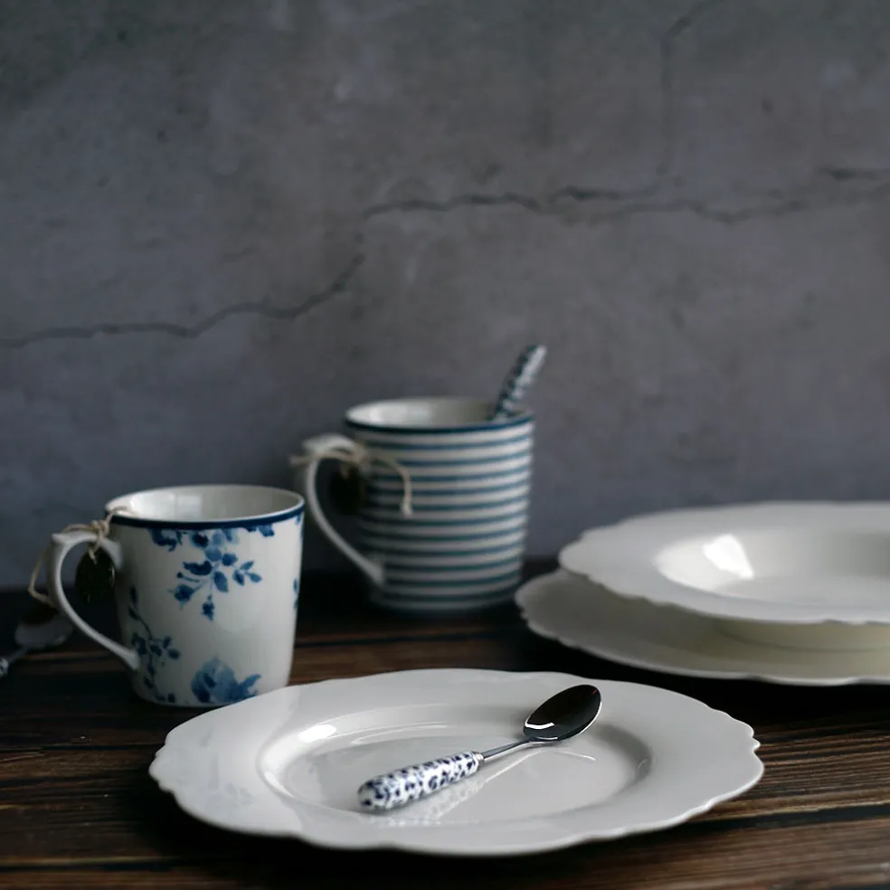 Set de 4 cucharillas Floris Laura Ashley