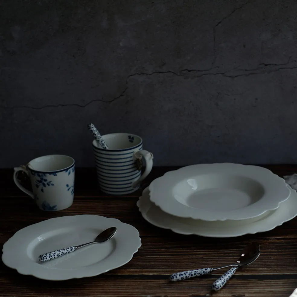 Set de 4 cucharillas Floris Laura Ashley
