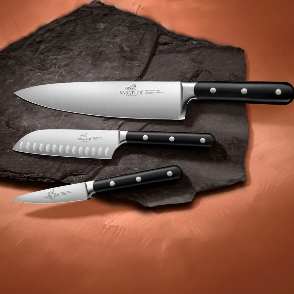 Set de 2 cuchillos con pelador y cocinero Egide Sabatier®