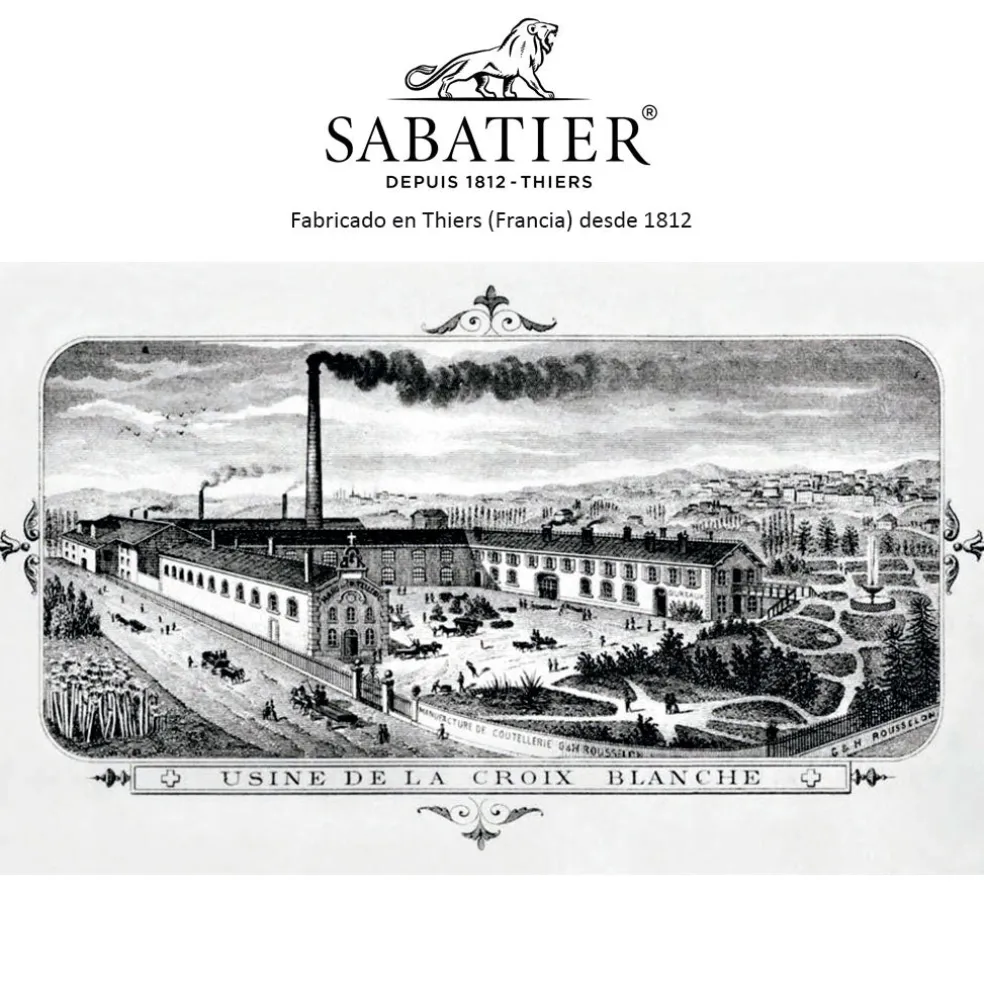 Set de 2 cuchillos con pelador y cocinero Egide Sabatier®