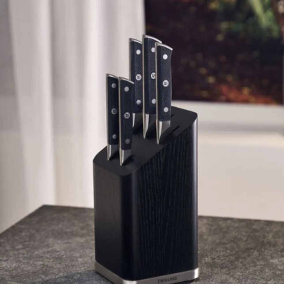 Set de 5 cuchillos de cocina con bloque organizador Spectrum Zwilling