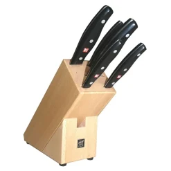 Set de 5 cuchillos de cocina con soporte de madera Twin Pollux Zwilling