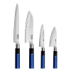Set de 4 Cuchillos Japoneses Solid+ Monix