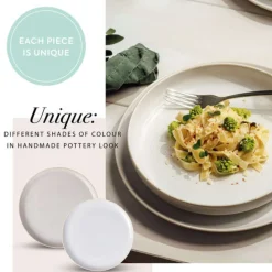 Set de desayuno de 6 piezas de porcelana Crafted Cotton Villeroy & Boch