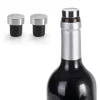 Set de dos tapones para vino Luxe de Ibili