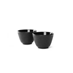 Set de dos tazas sin asa de hierro fundido Jang Bredemeijer