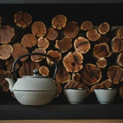 Set de dos tazas sin asa de hierro fundido Jang Bredemeijer