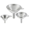 Set de 3 embudos acero inox VERSARE de Gefu