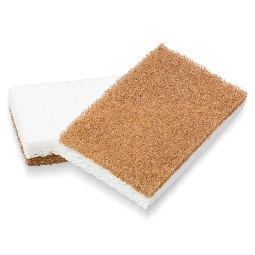 Set de 2 esponjas de cáscara de nuez sin arañazos In a Nutshell Full Circle